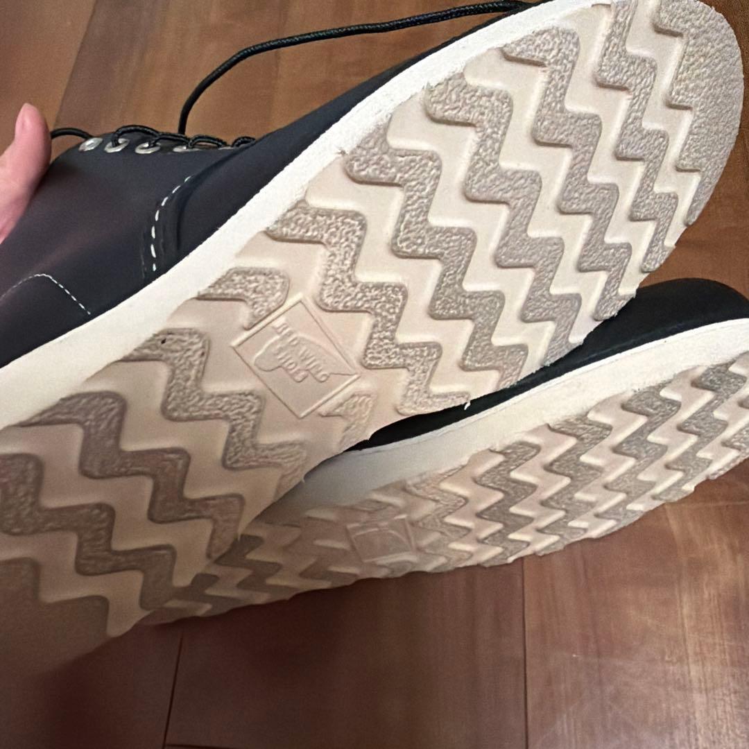 レッドウィング8165黒いレザー ハイカットブーツ