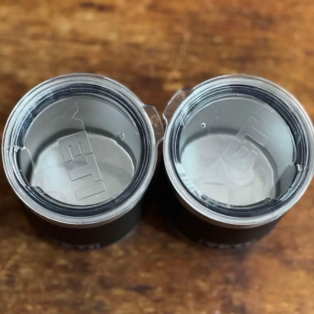 YETI タンブラー 10oz ローボール マグ 黒　2個セット