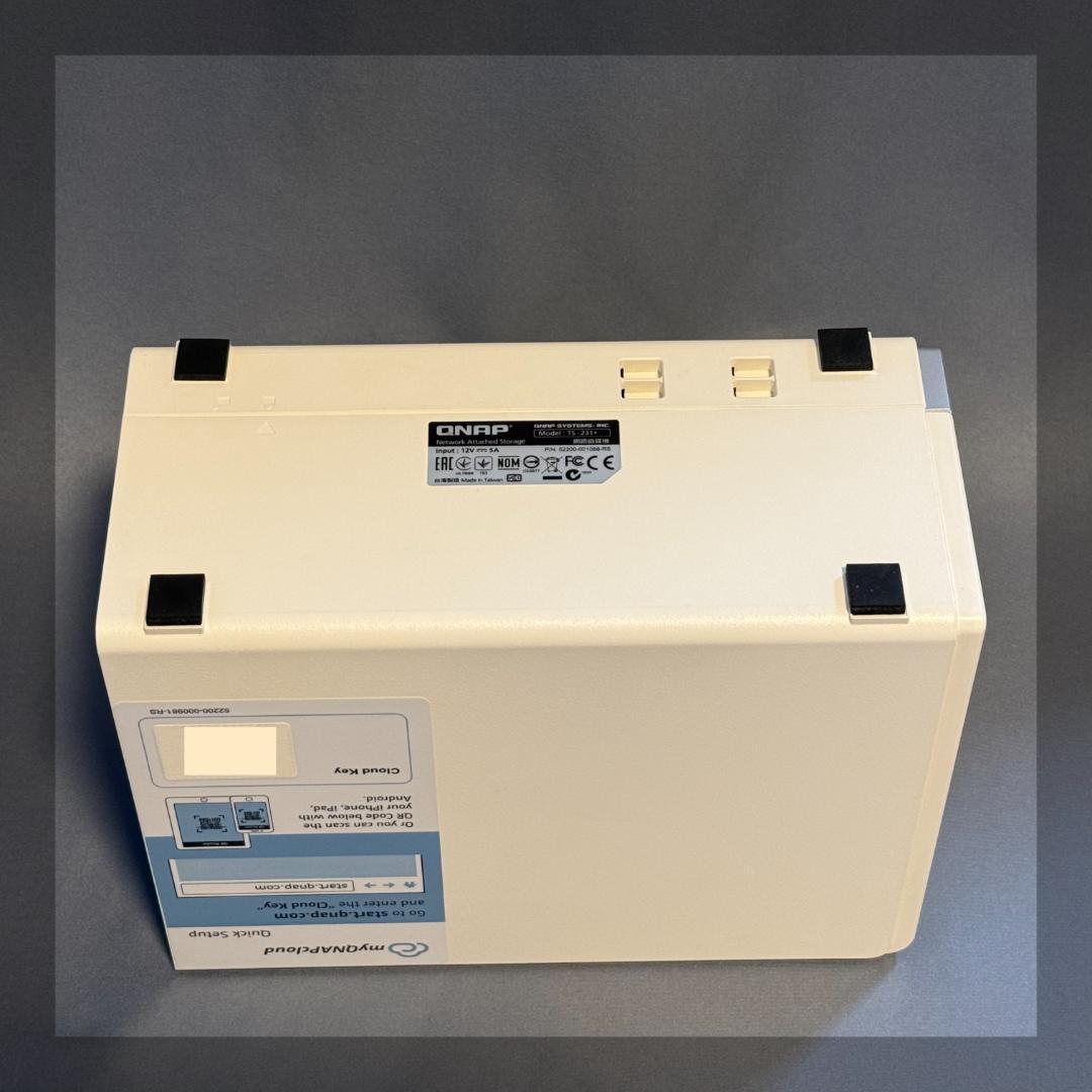 QNAP TS-231+ 2ベイNAS