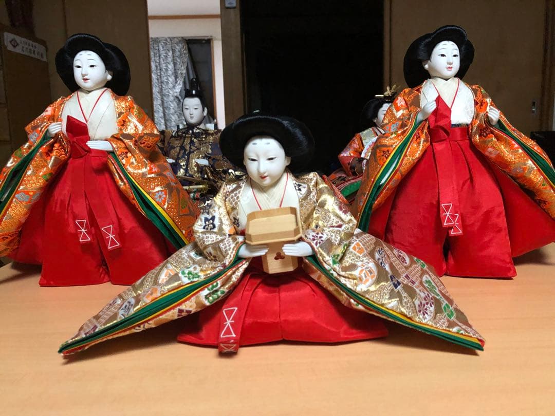 雛人形セット 15体　京八番親王飾万福