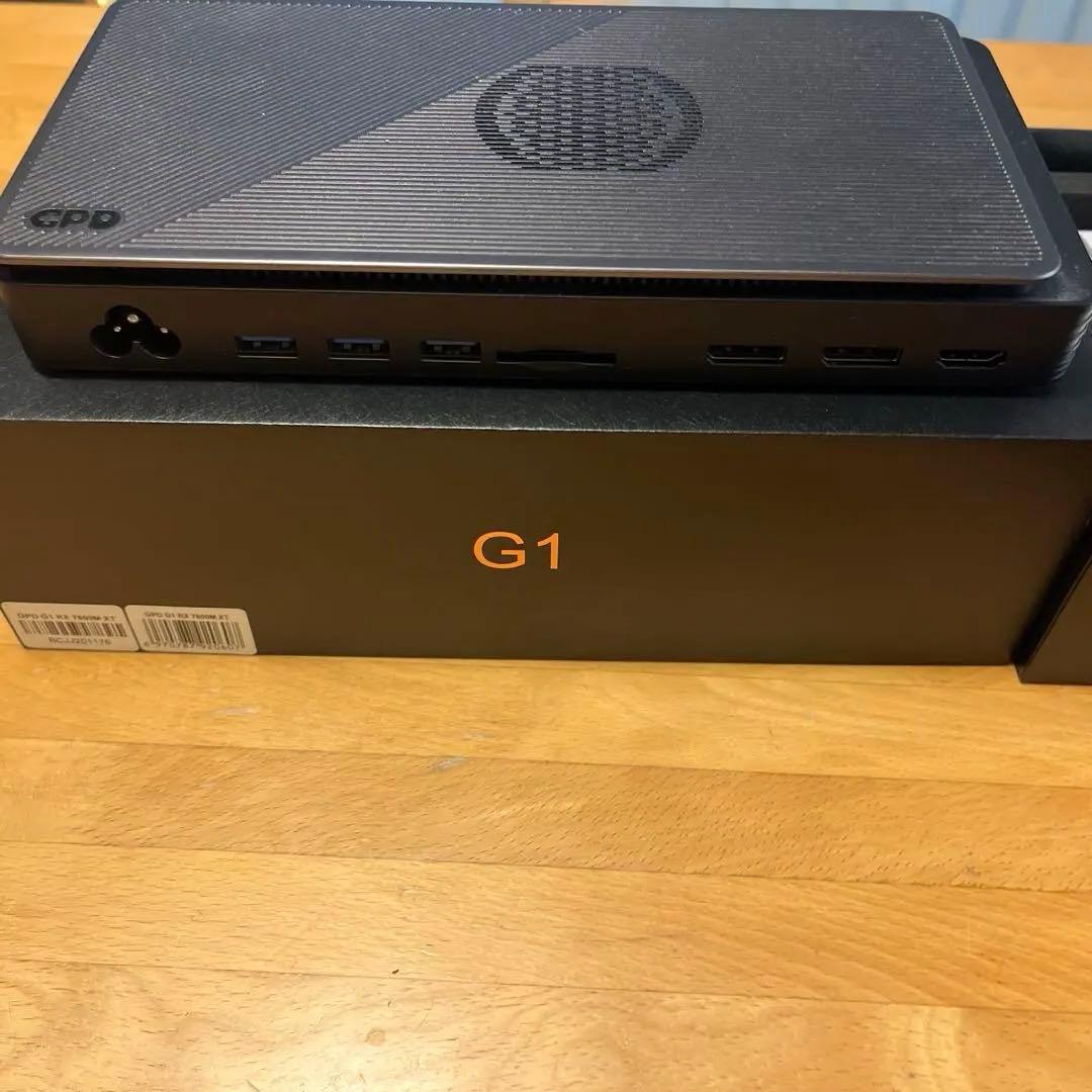 YUNA　外付GPU GPD G1 2023
