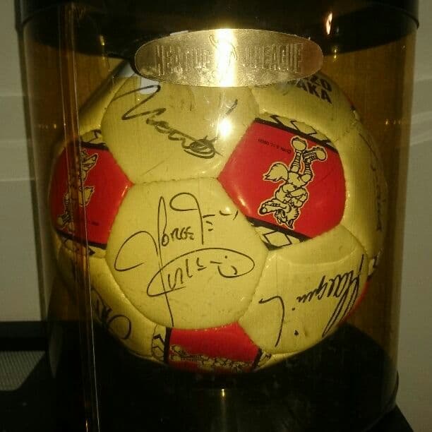 セレッソ大阪　初期メンバーサインボール