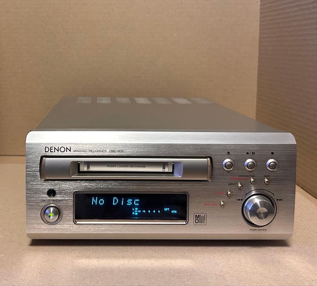 DENON デノン　DMD-M30 ミニディスクレコーダー　MDレコーダー