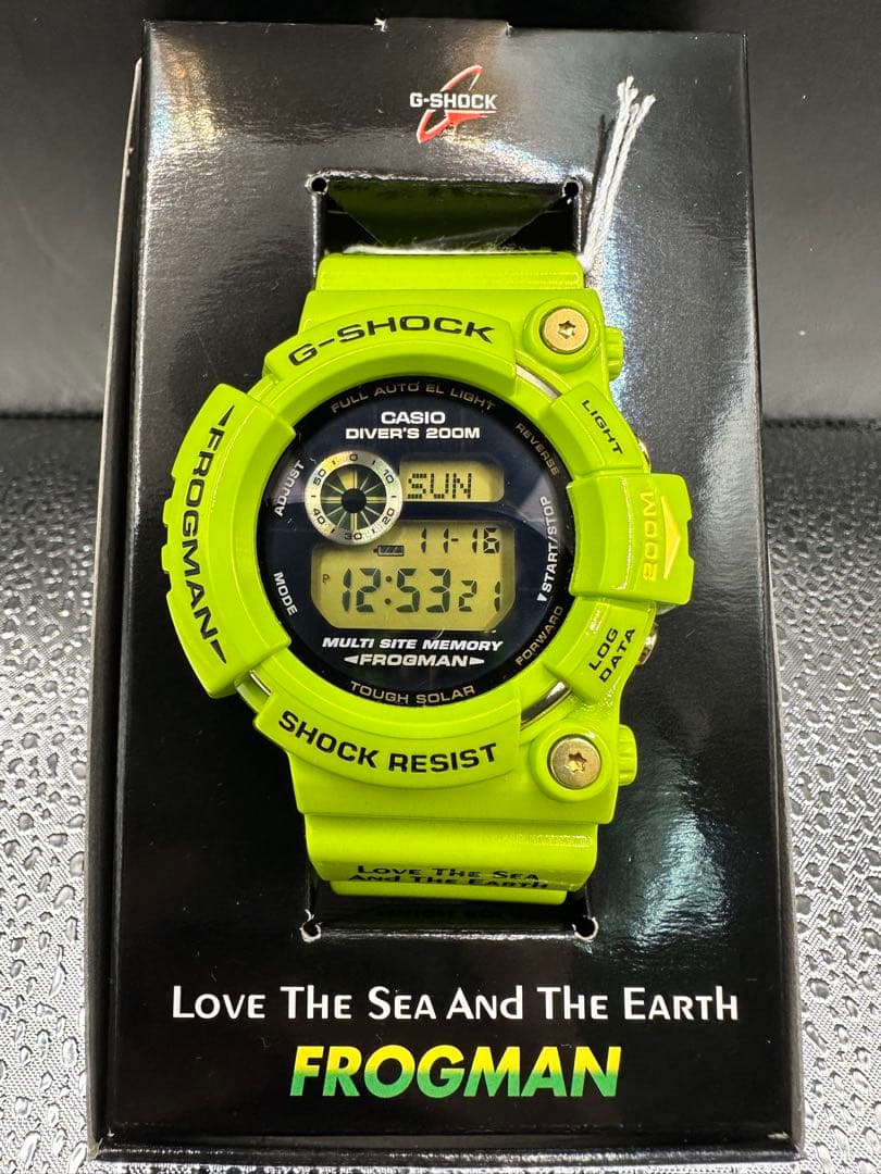 21時までセール　新品未使用G-SHOCK GW-200F フロッグマン