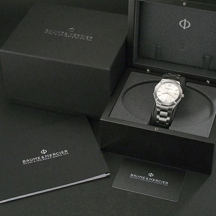 美品 ボーム＆メルシエ リビエラ 36mm MOA10614 箱・保証書付