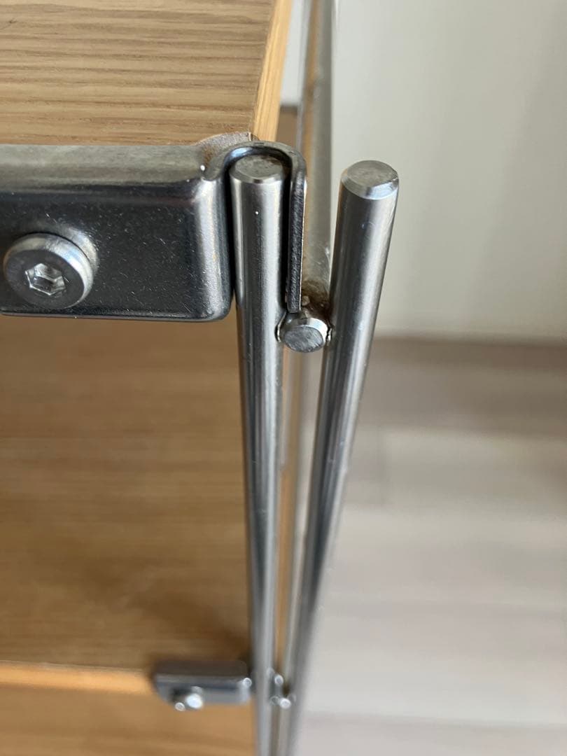 MUJI 無印良品 ステンレスユニットシェルフ　ワイド　小