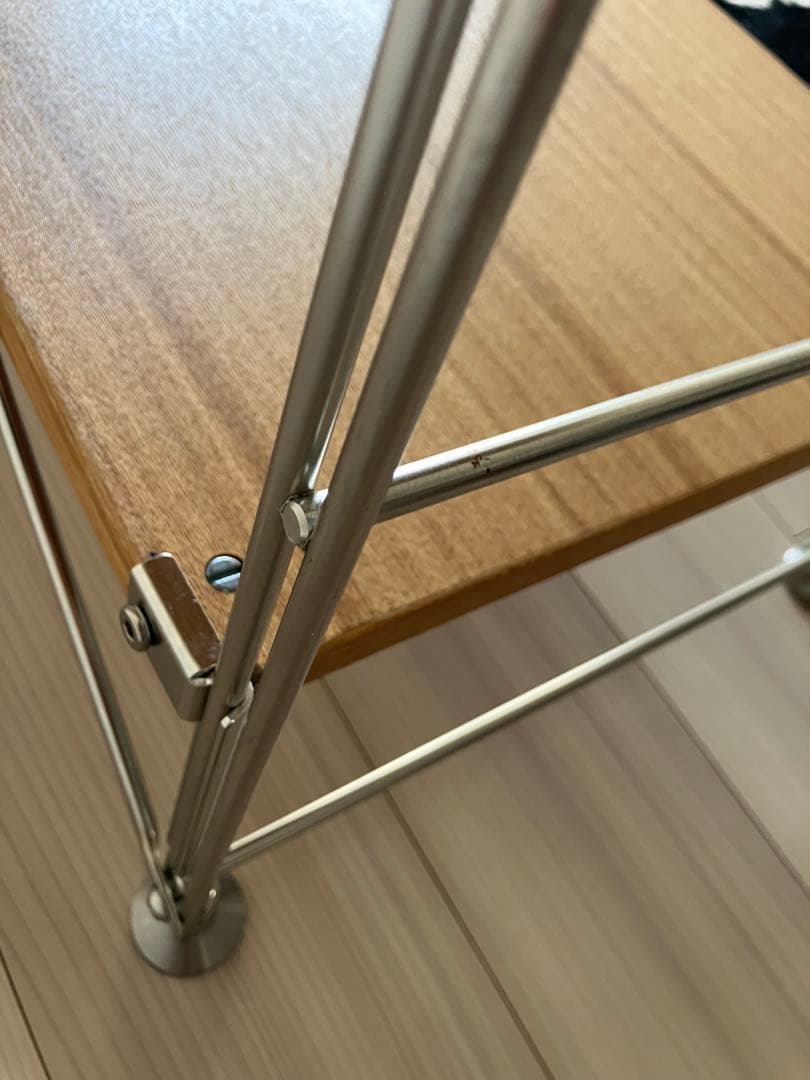 MUJI 無印良品 ステンレスユニットシェルフ　ワイド　小