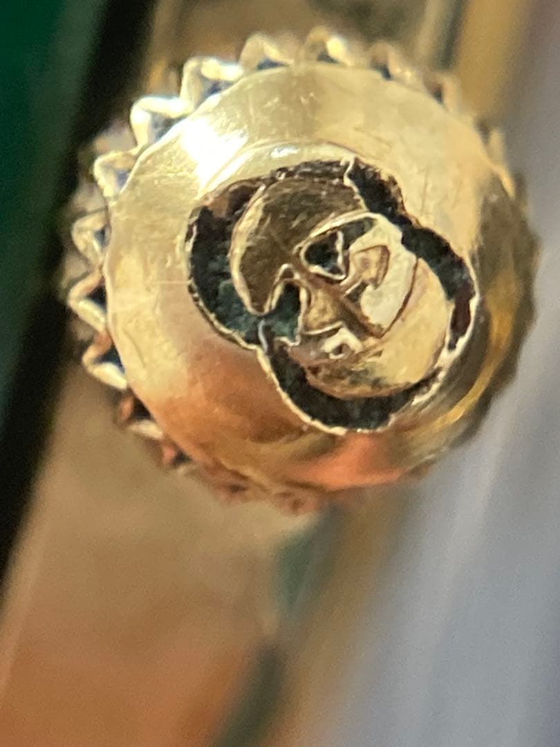 GUCCI　チェンジベゼル　ゴールドバングルウォッチ◇