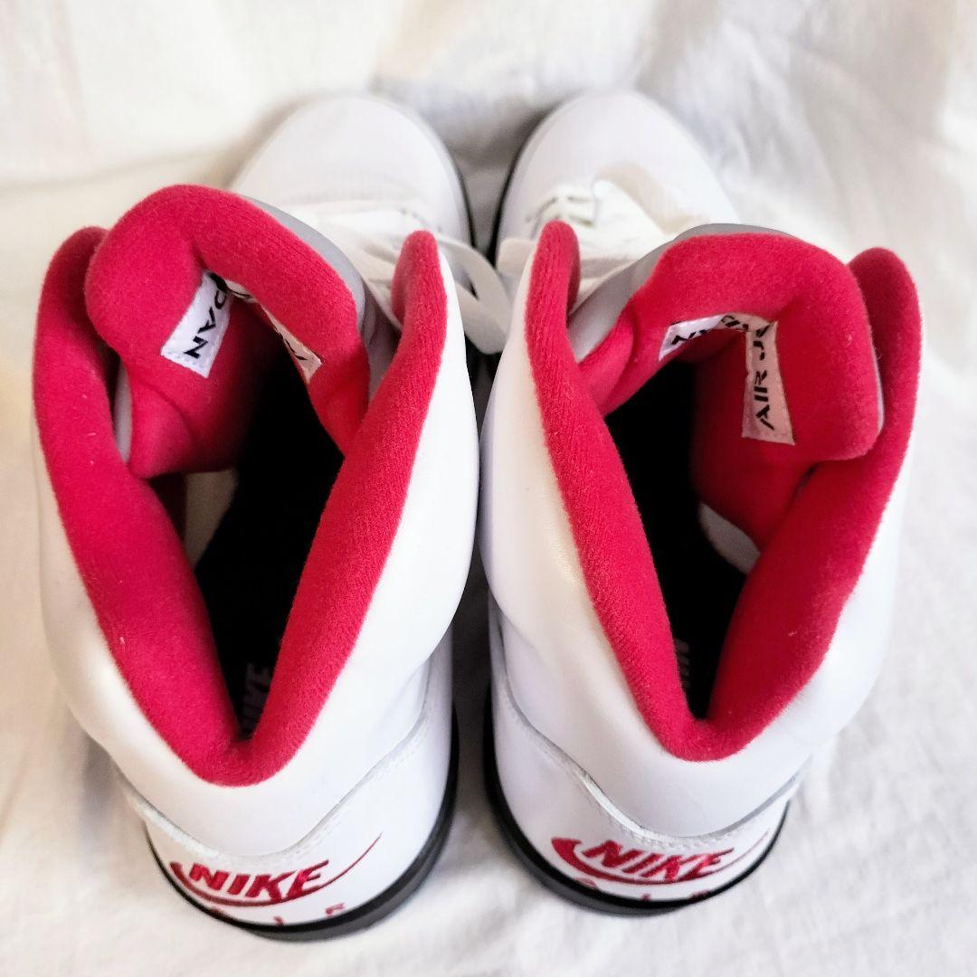 シューズ(男性用) NIKE AIR JORDAN 5 RETRO Fire Red