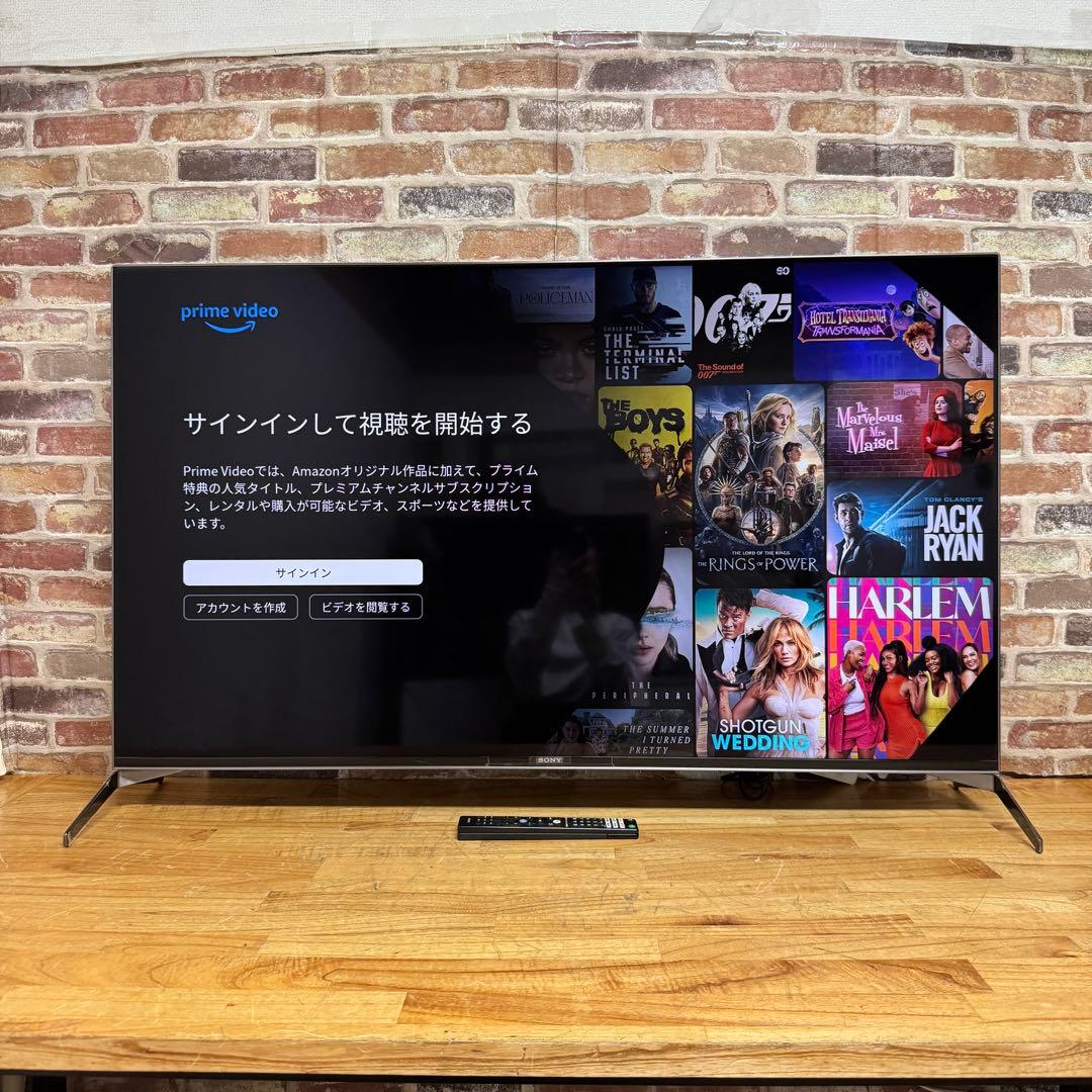SONY 55V型 4K液晶テレビ BRAVIA KJ-55X9500H
