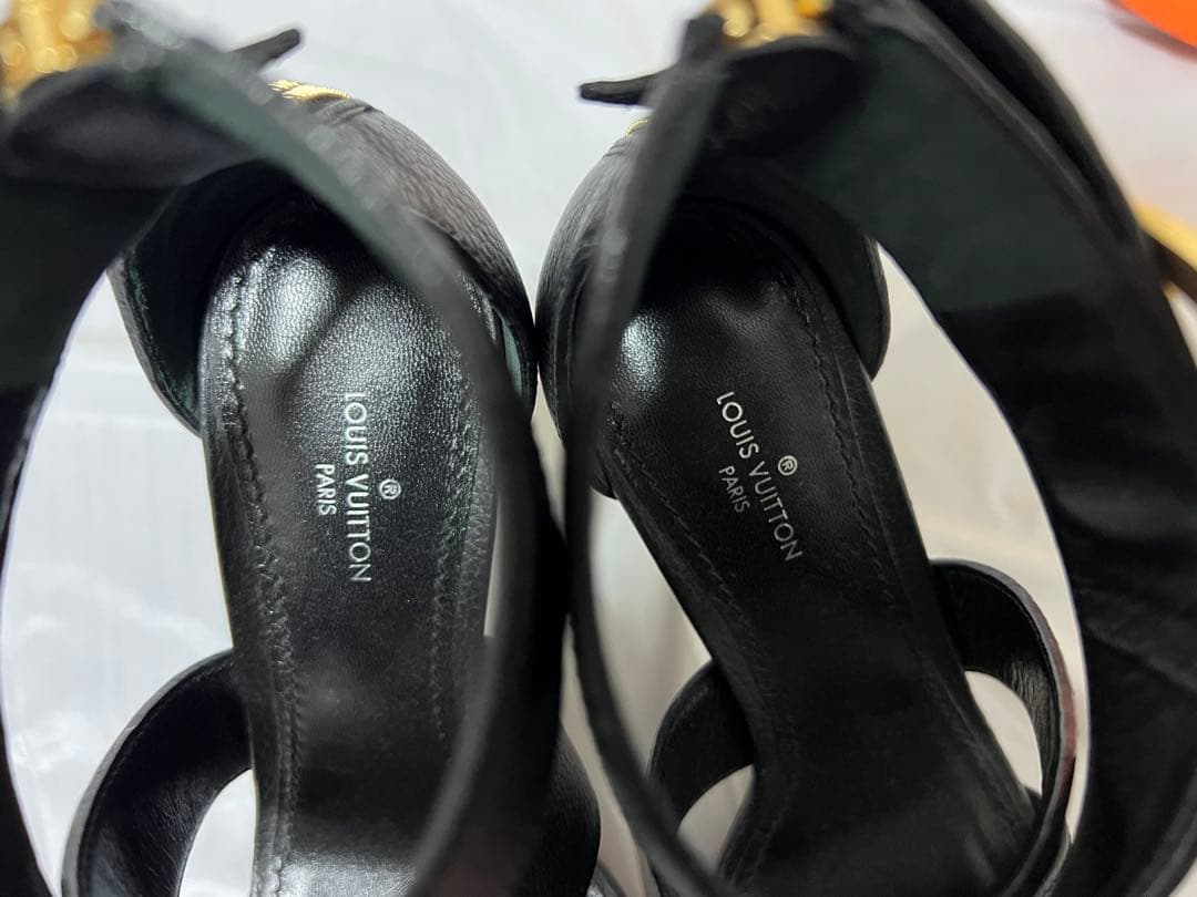 ルイヴィトン ホライズン・ヒール サンダル 靴