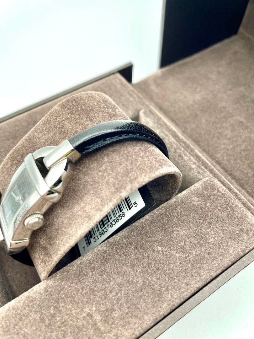 【稼働確認・電池交換済み】GUCCI レディース腕時計 ホースビット6800L