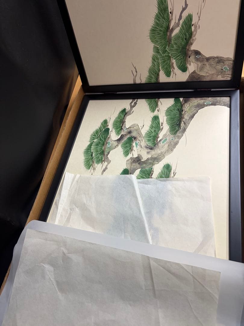 真多呂作 雛人形 親王飾り 木目込み 立雛 伝統工芸 木札付き 屏風 台付き