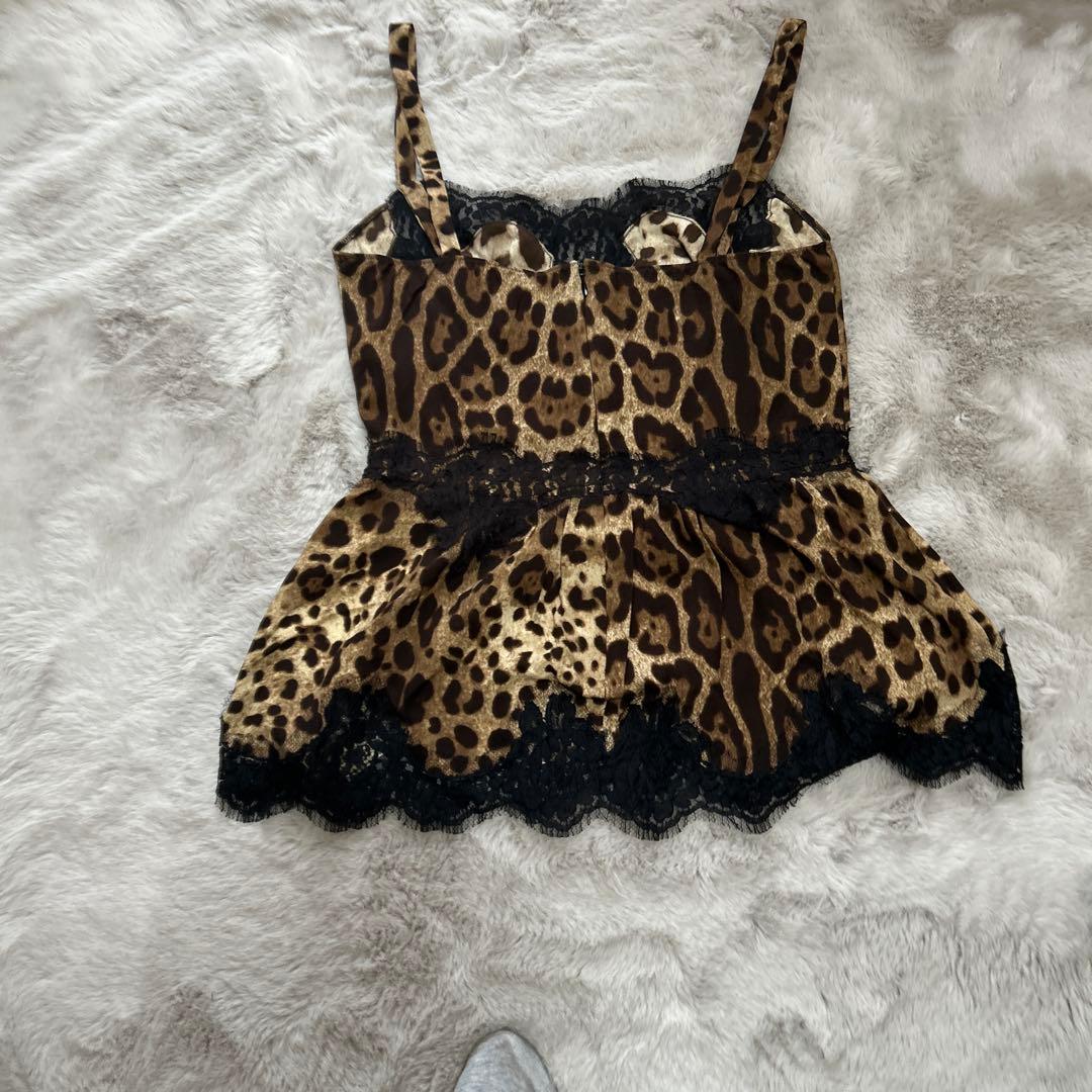 Dolce & Gabbana ヒョウ柄キャミソール美品