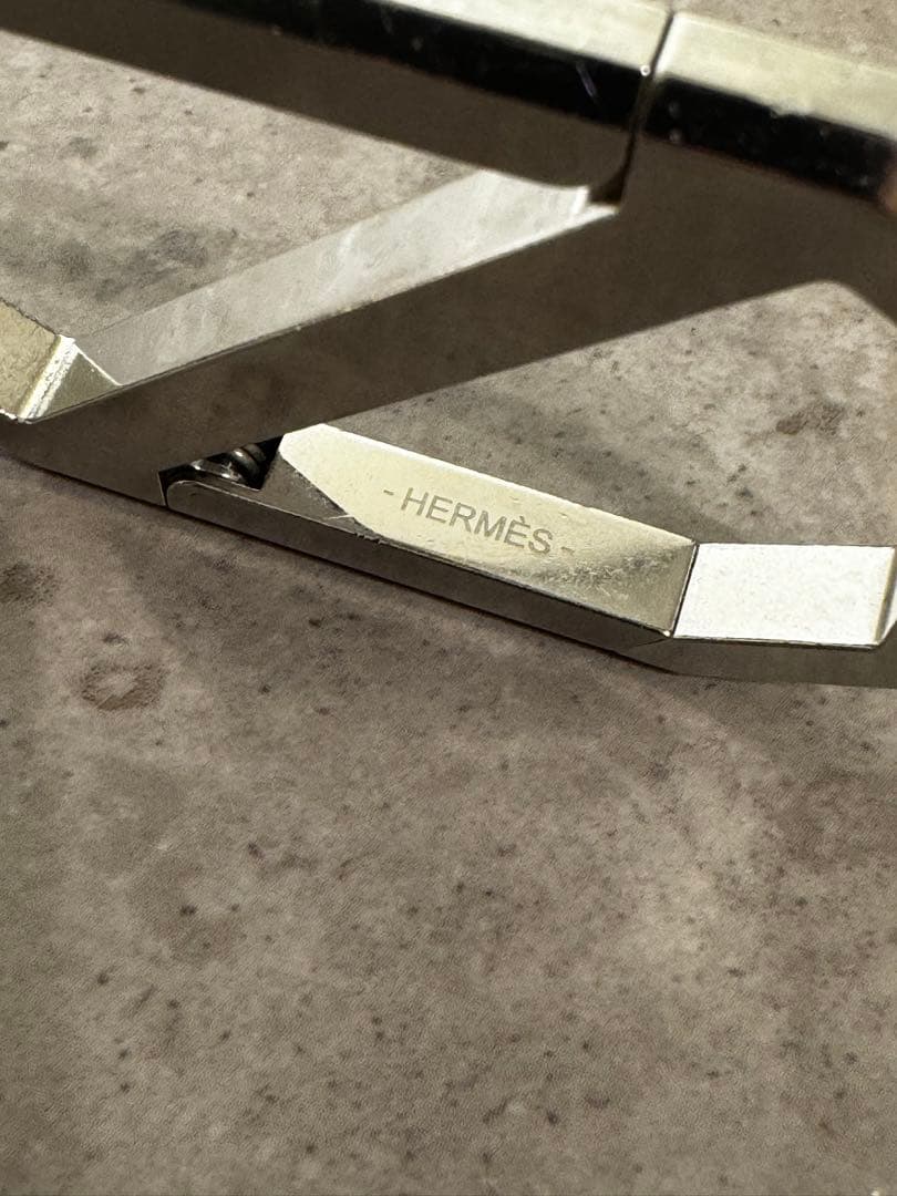 廃盤限定希少！エルメス・DELTA・キーリング・カラビナ