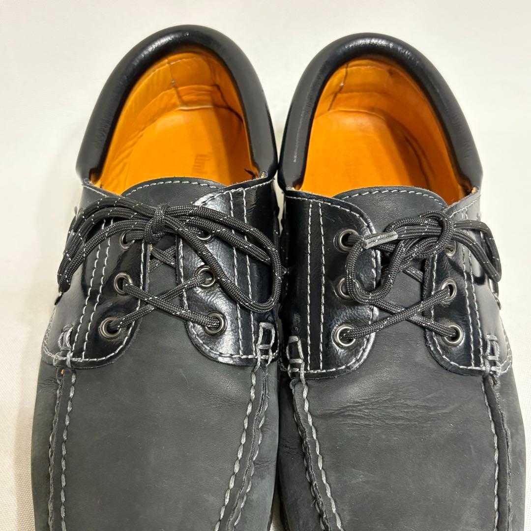 Timberland 3eye デッキシューズ ブラック27cm