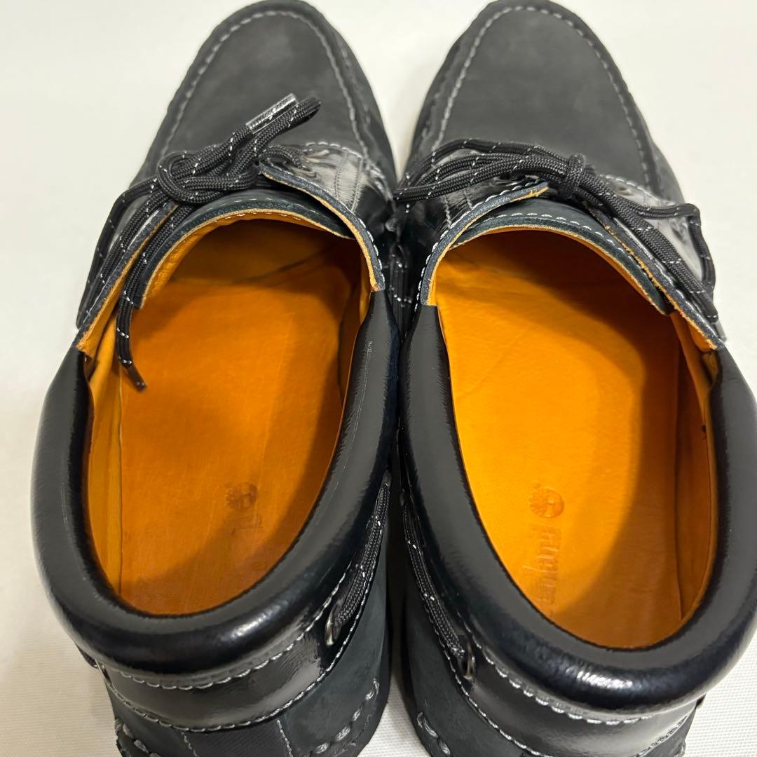 Timberland 3eye デッキシューズ ブラック27cm