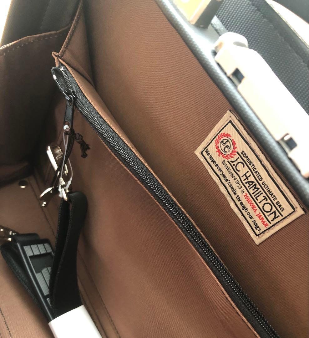 【J.C Hamilton】ビジネスバッグブラック A4対応未使用品