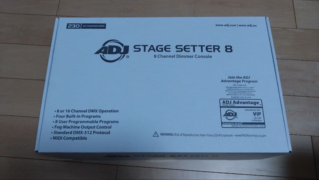 【よっし〜さん専用】ADJ STAGE SETTER 8 DMXコントローラー