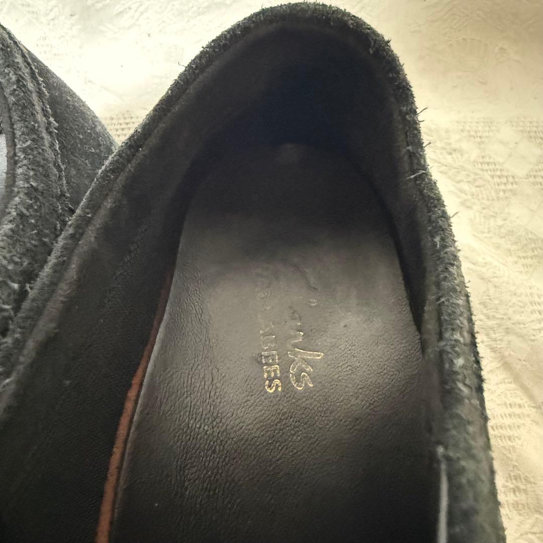 クラークス　ワラビーEVO　黒　27cm