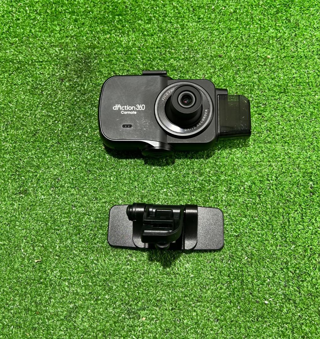 d'Action 360 DC4000R 前後ドライブレコーダーカメラ