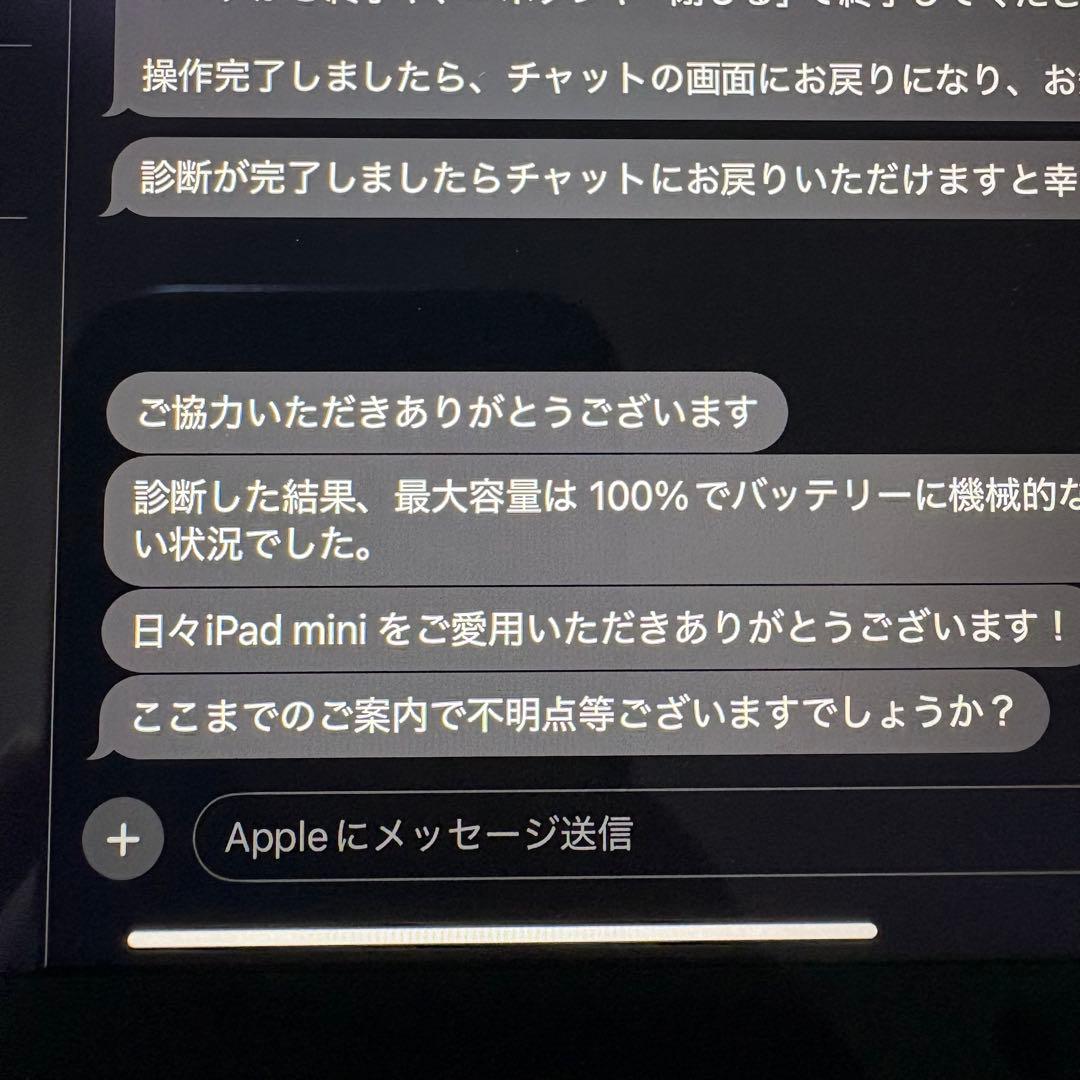 iPadmini 第6世代 バッテリー100% 美品 64GB