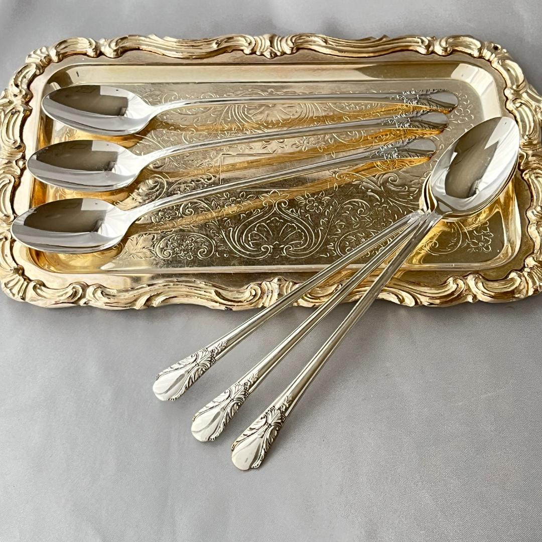 【Wm Rogers】 Avalon Cabin クリームソーダスプーン 6本