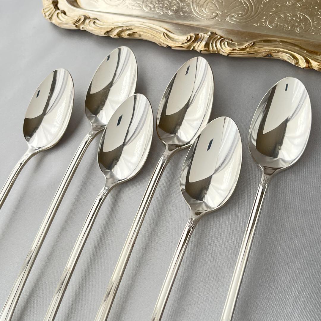 【Wm Rogers】 Avalon Cabin クリームソーダスプーン 6本