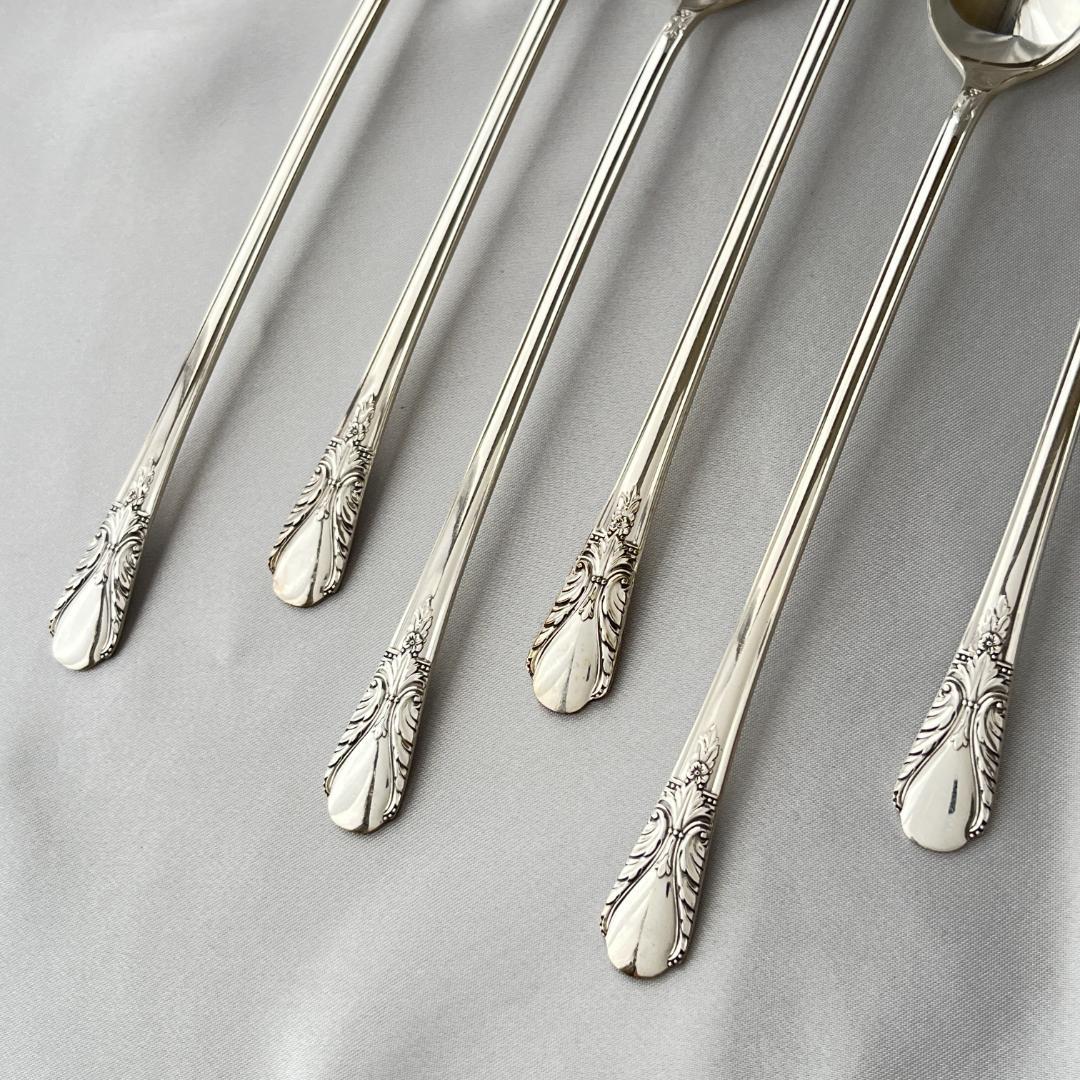 【Wm Rogers】 Avalon Cabin クリームソーダスプーン 6本