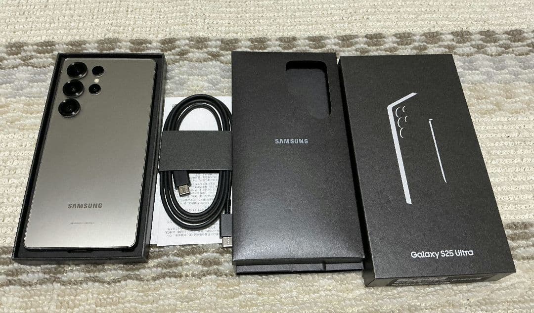 【国内版】Galaxy S25 Ultra 512GB チタニウムグレー