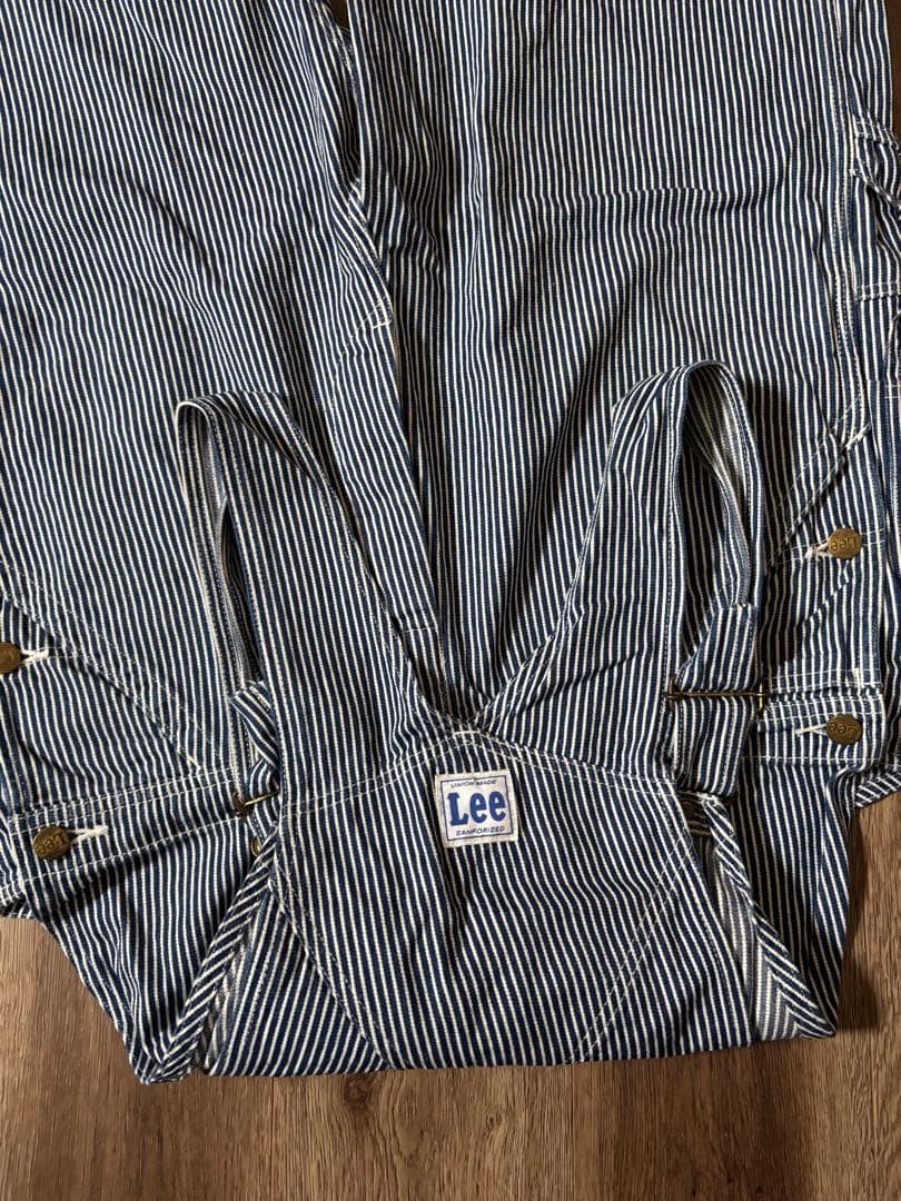 Lee オーバーオール デニム サロペット Lサイズ 男女兼用 LM7254