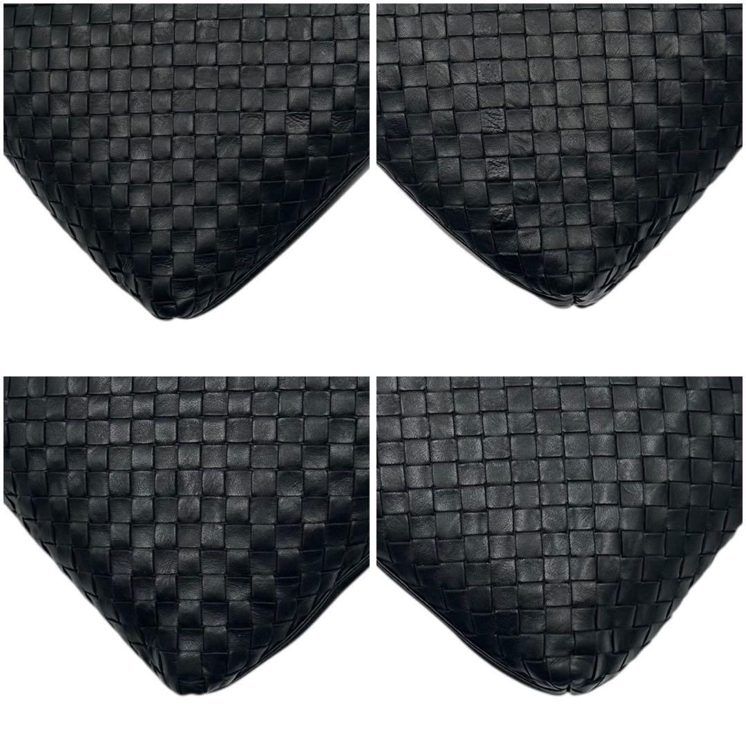 【良品】BOTTEGA VENETA ショルダーバッグ イントレチャート レザー