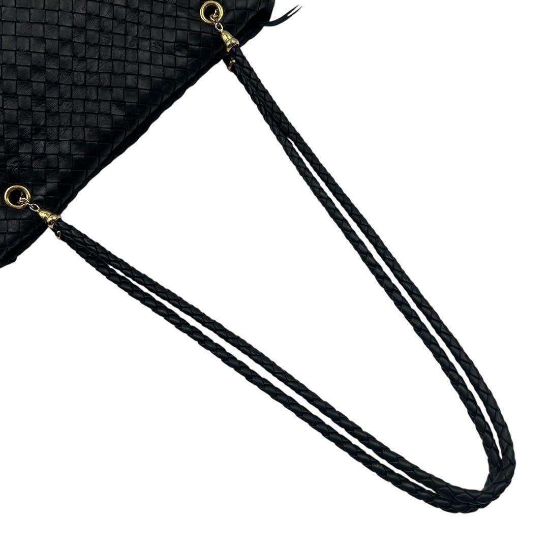 【良品】BOTTEGA VENETA ショルダーバッグ イントレチャート レザー