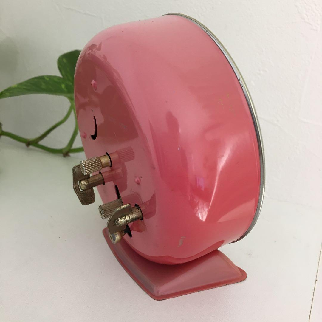 希少　BRADLAY   首振りミッキー　　          目覚まし時計