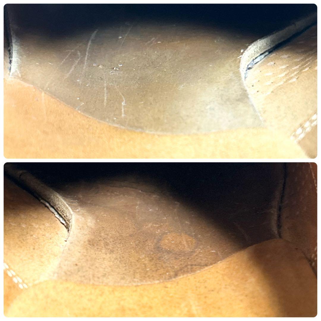 ✨良品✨SCOTCH GRAIN F-910ダブルモンク ブラウン レザー25㎝