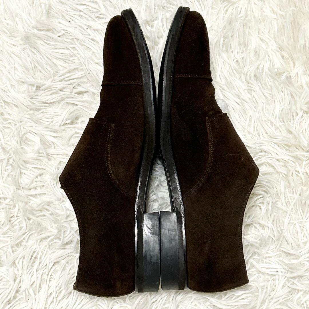 ✨良品✨SCOTCH GRAIN F-910ダブルモンク ブラウン レザー25㎝