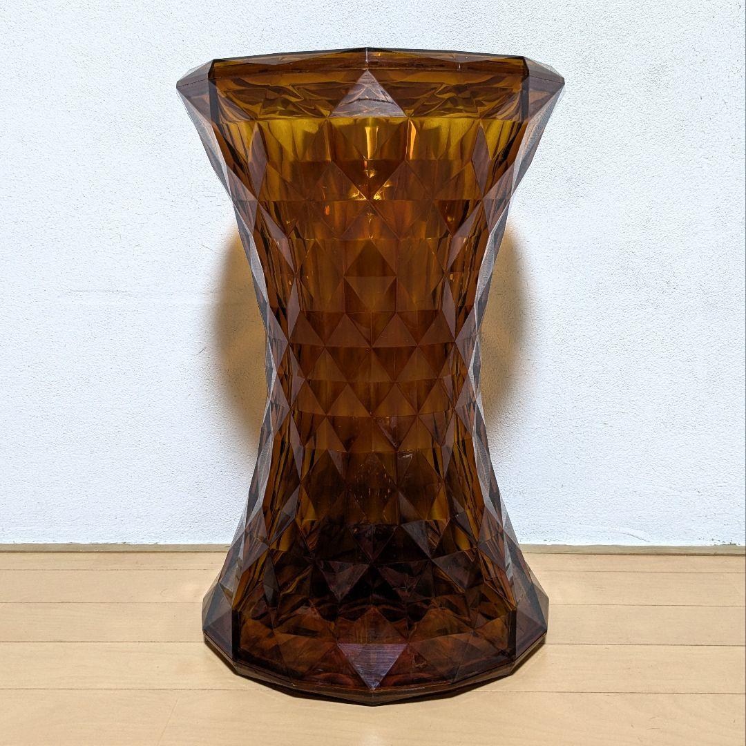 Kartell STONE カルテル ストーン スツール アンバー 1