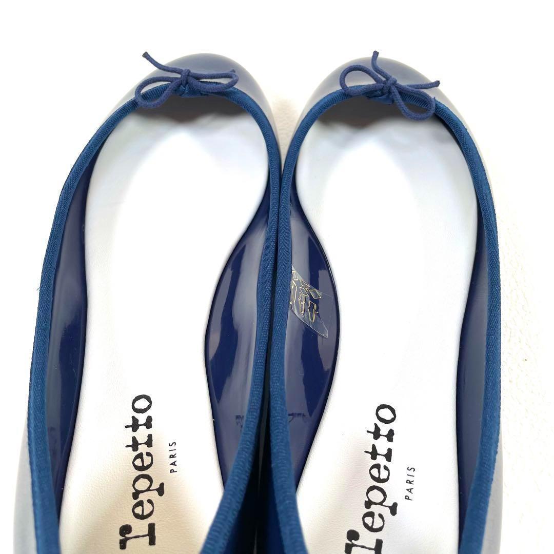 新品未使用・希少サイズ✨レペット サンドリオンベイビー フラット ネイビー