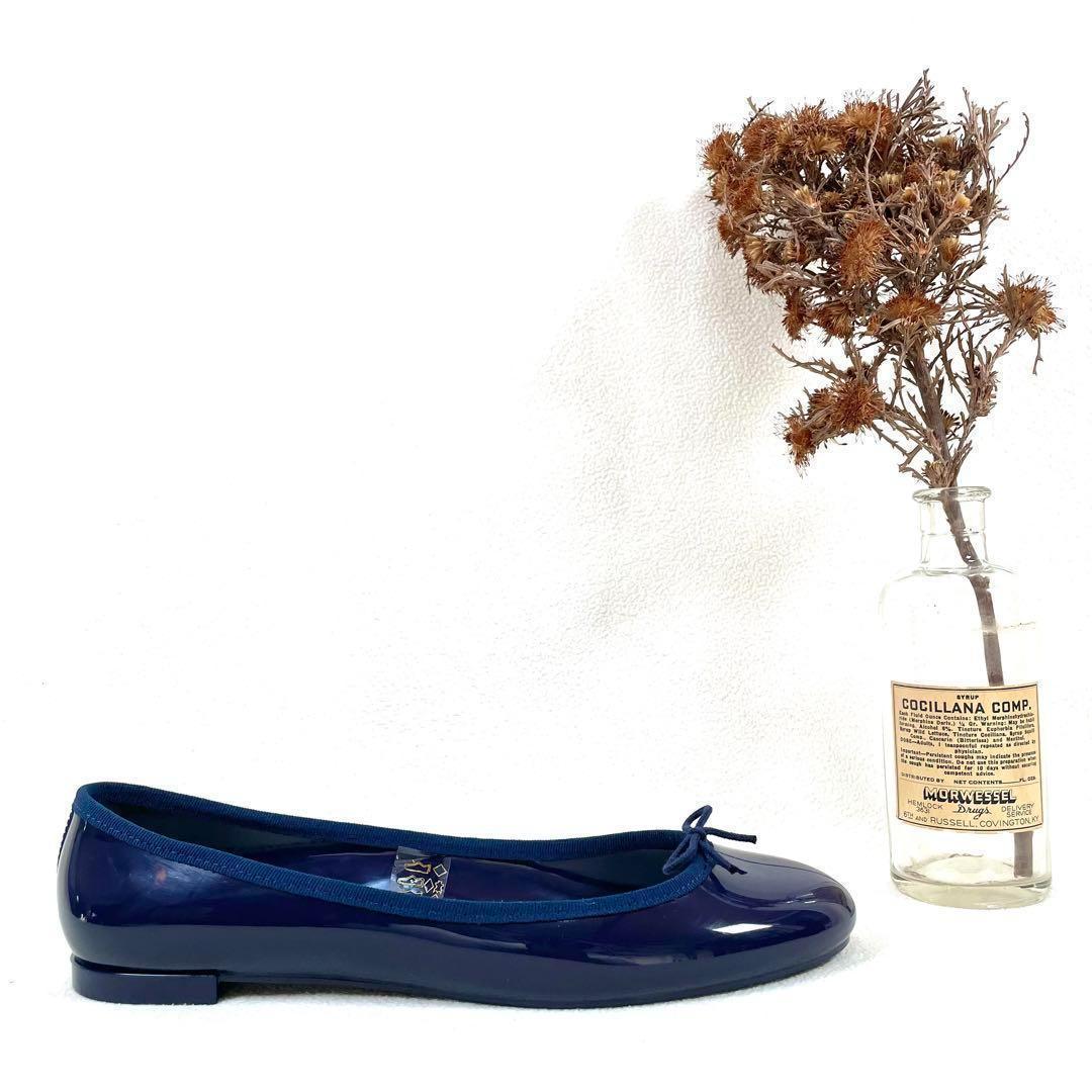 新品未使用・希少サイズ✨レペット サンドリオンベイビー フラット ネイビー