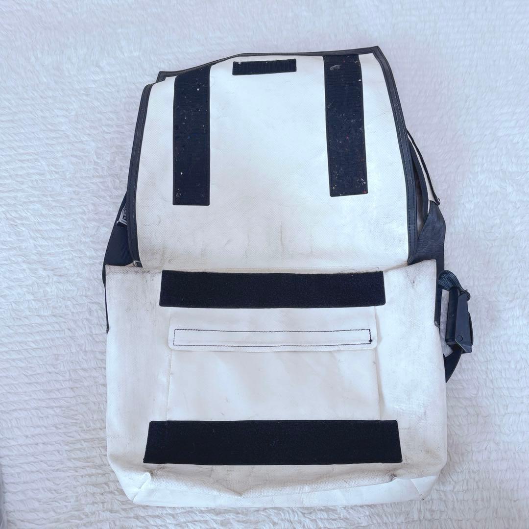 FREITAG F12 Dragnet オールオフホワイト メッセンジャーバッグ