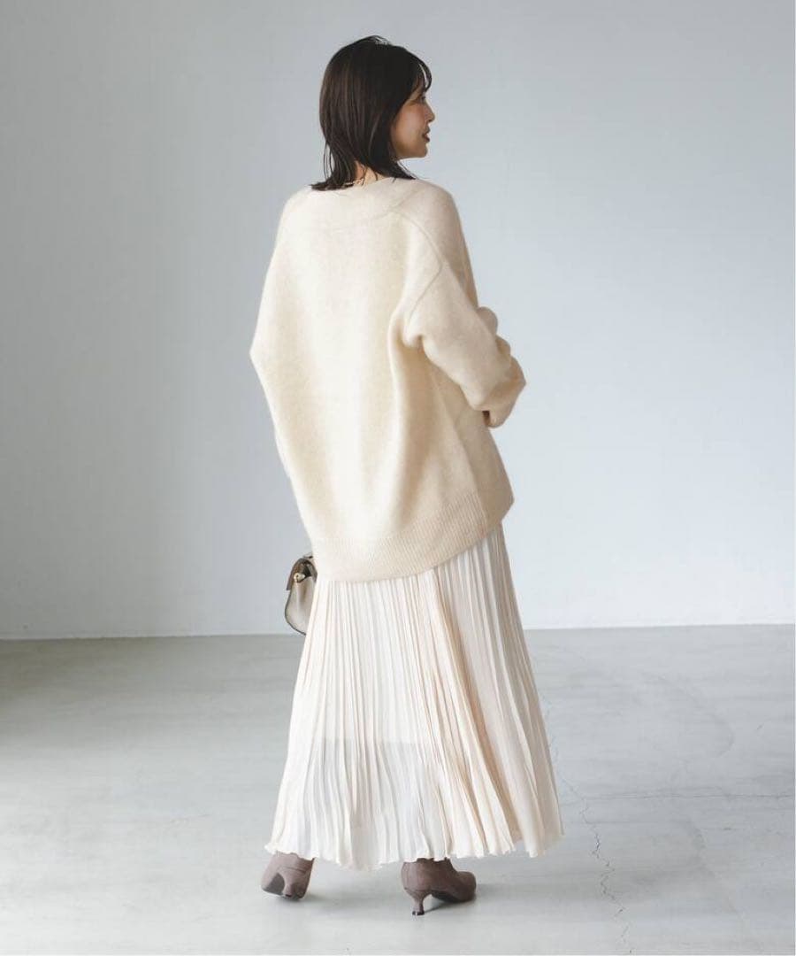 NOBLE YAK/ヤク ダブルボタンニットカーディガン