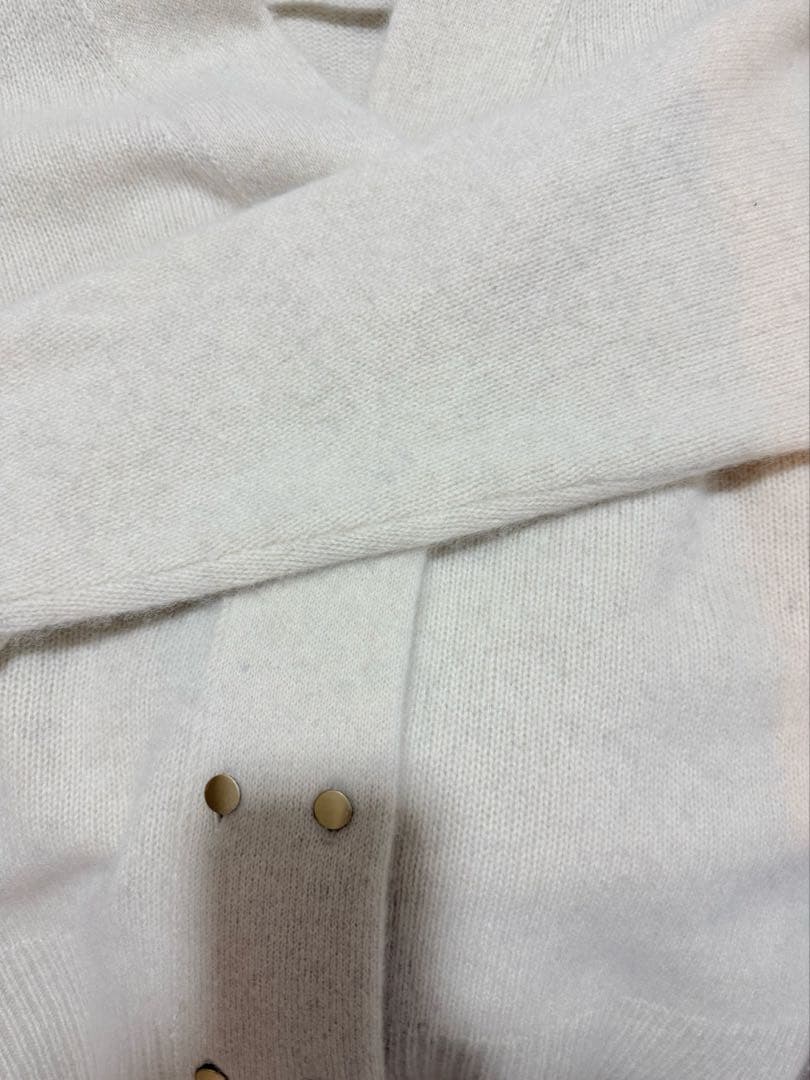 NOBLE YAK/ヤク ダブルボタンニットカーディガン