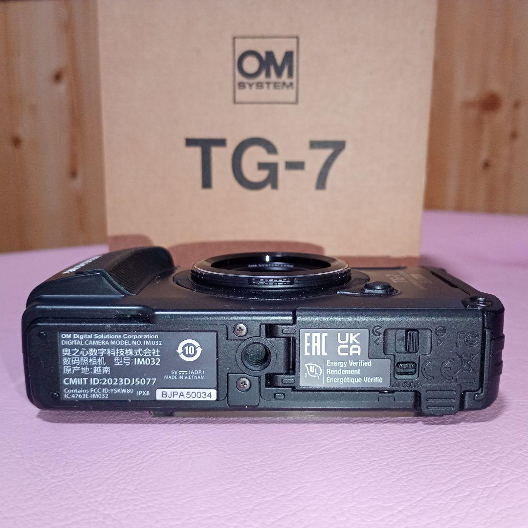 【中古美品】OM SYSTEM TG-7 バッテリー2個