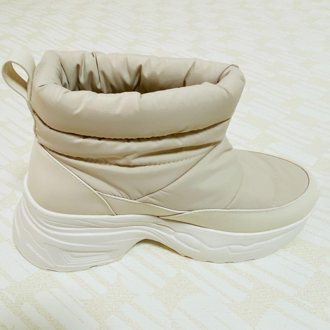 ✨新品未使用✨RANDA ベージュ アイボリー スノーブーツ