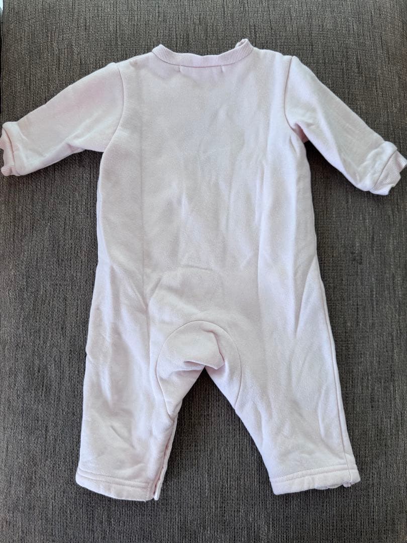 未使用　familiar カバーオール　裏起毛