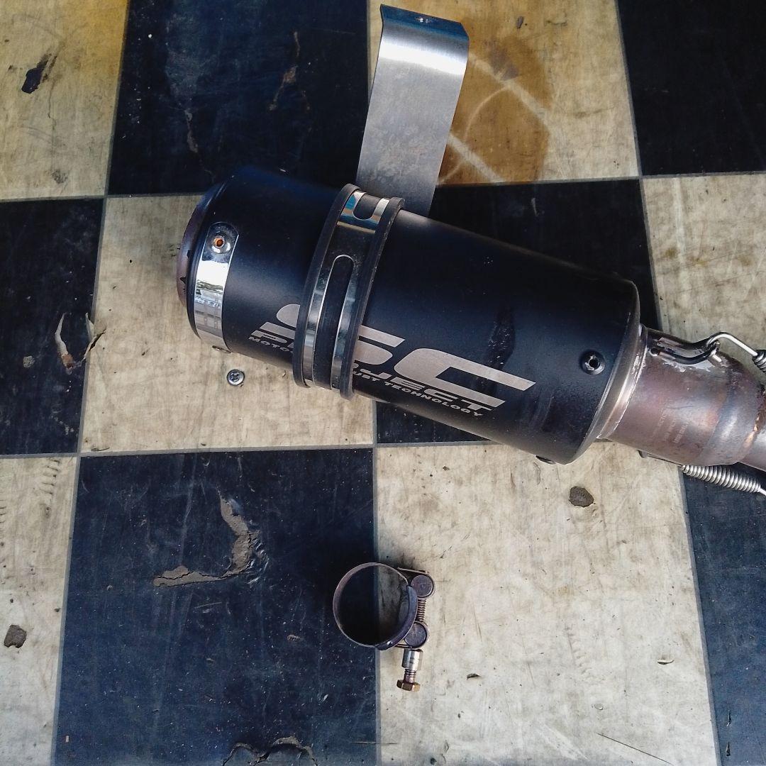 Vespa　ベスパ　GTS250 GTV250　車外マフラー　スリップオン