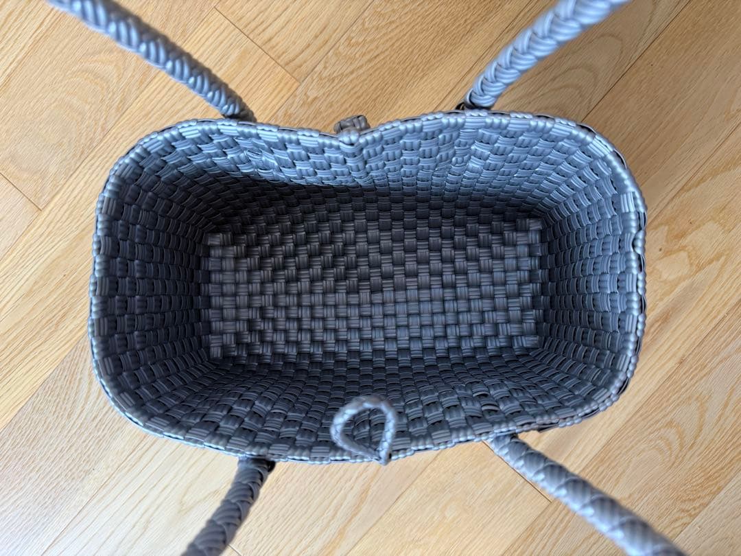 バッグ MEKEARISA Panini gingham llic silver