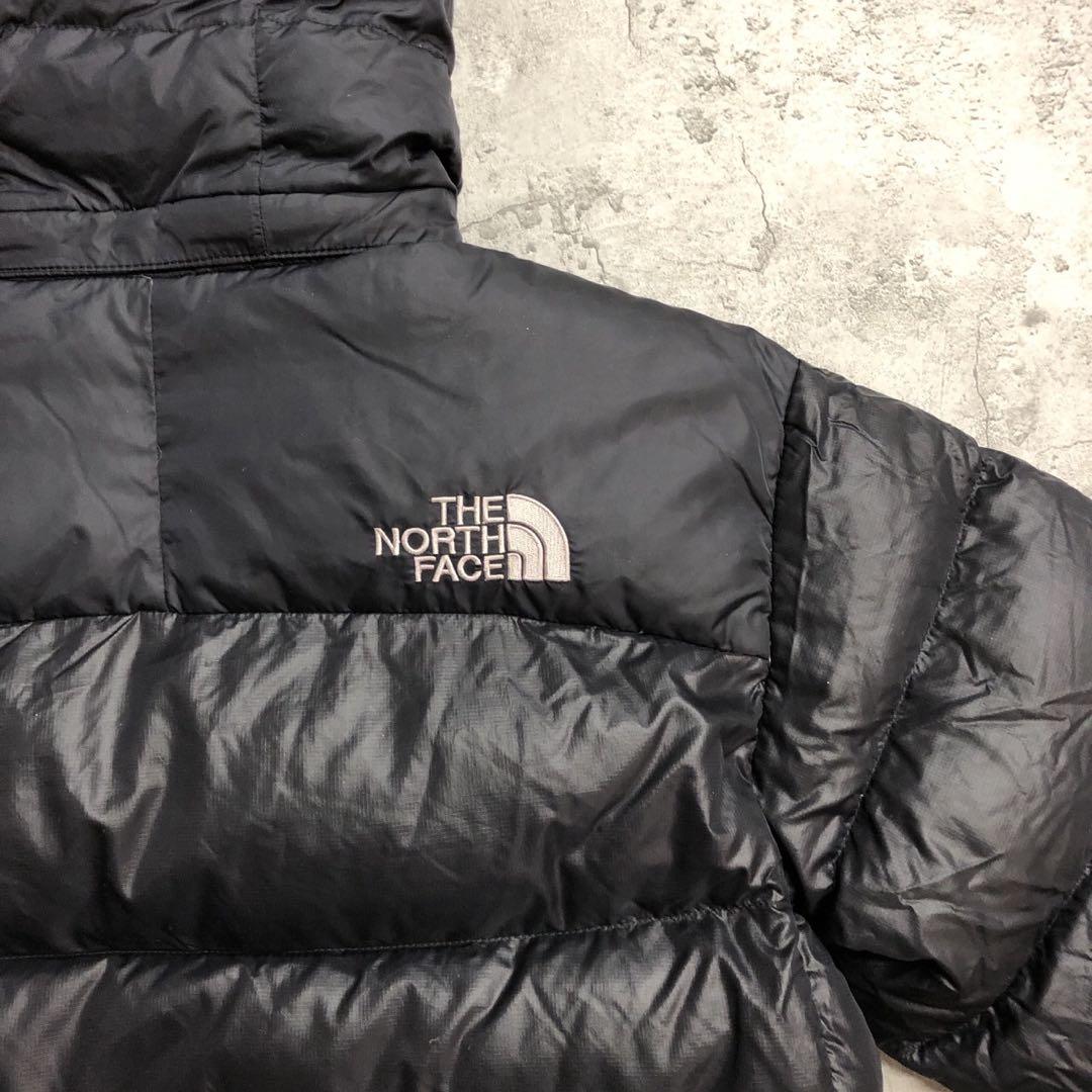 ザノースフェイス　700フィル　ヌプシ　ダウンジャケット　ブラック　メンズL