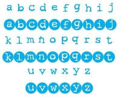 シジックス sizzix アルファベットダイ