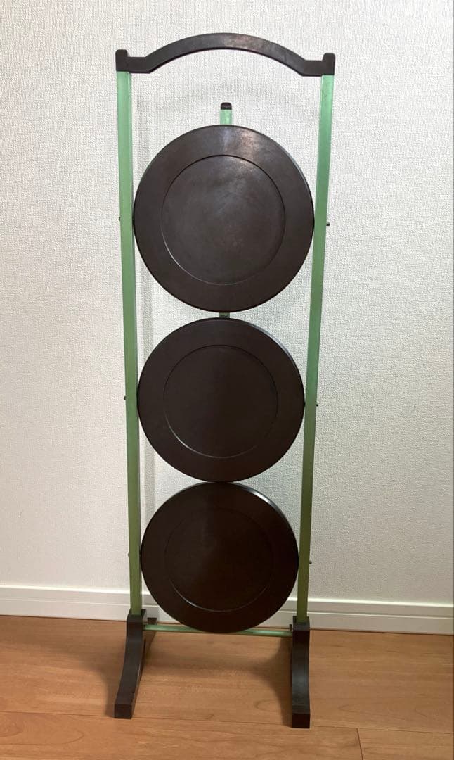 【antique】ベークライトの3段ティーラック